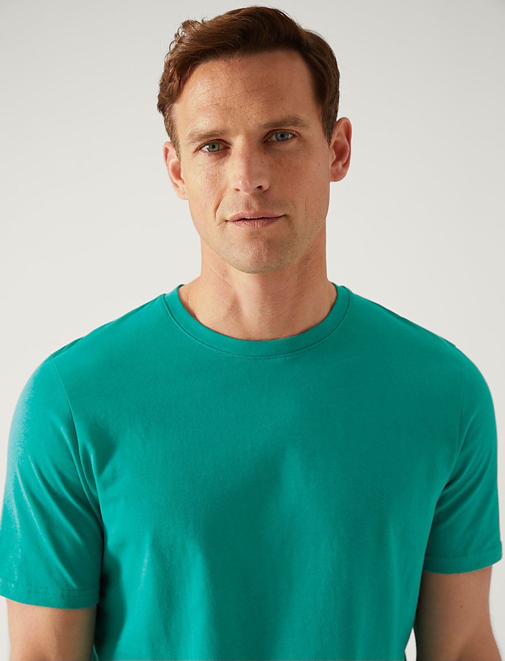 Regular Fit Pure Cotton Crew Neck T-Shirt
