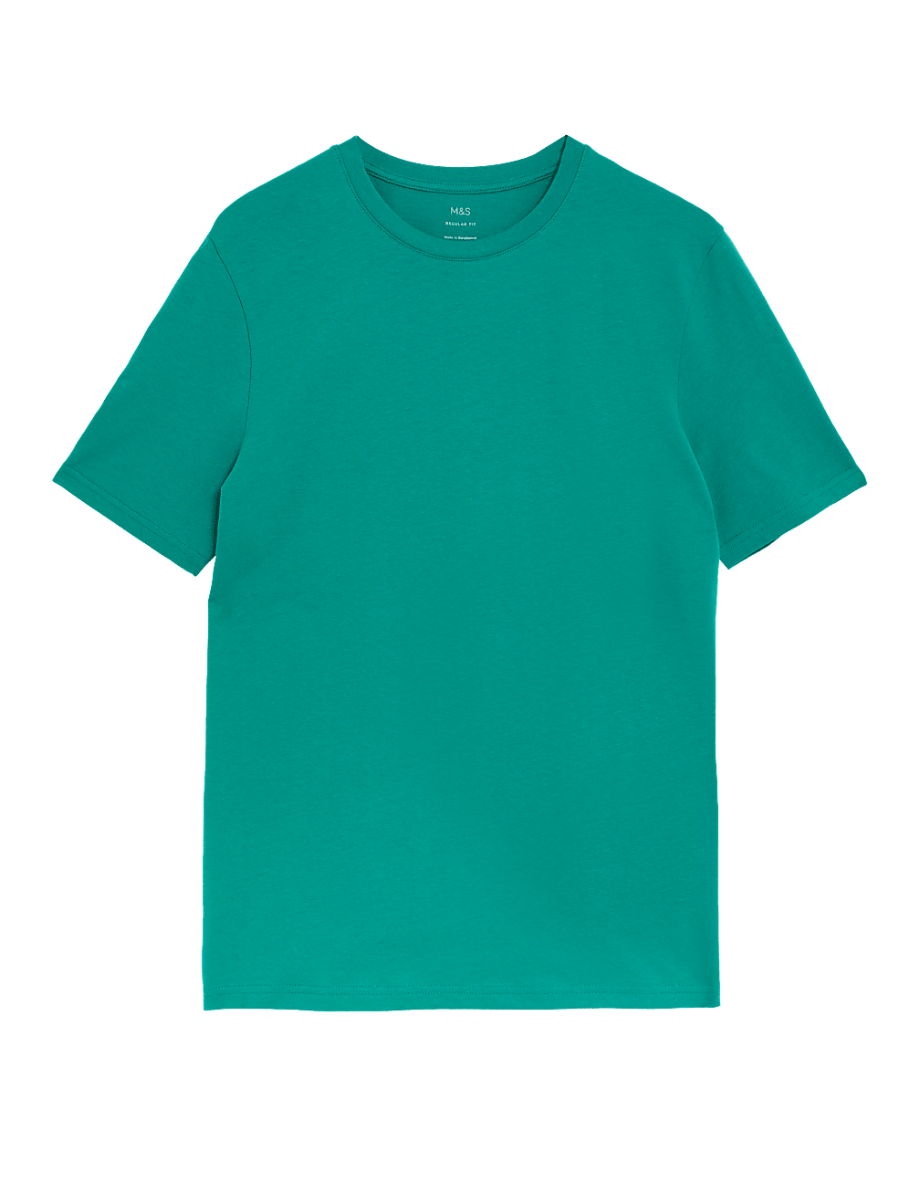Regular Fit Pure Cotton Crew Neck T-Shirt