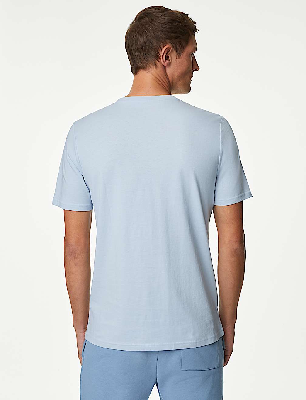 Regular Fit Pure Cotton Crew Neck T-Shirt