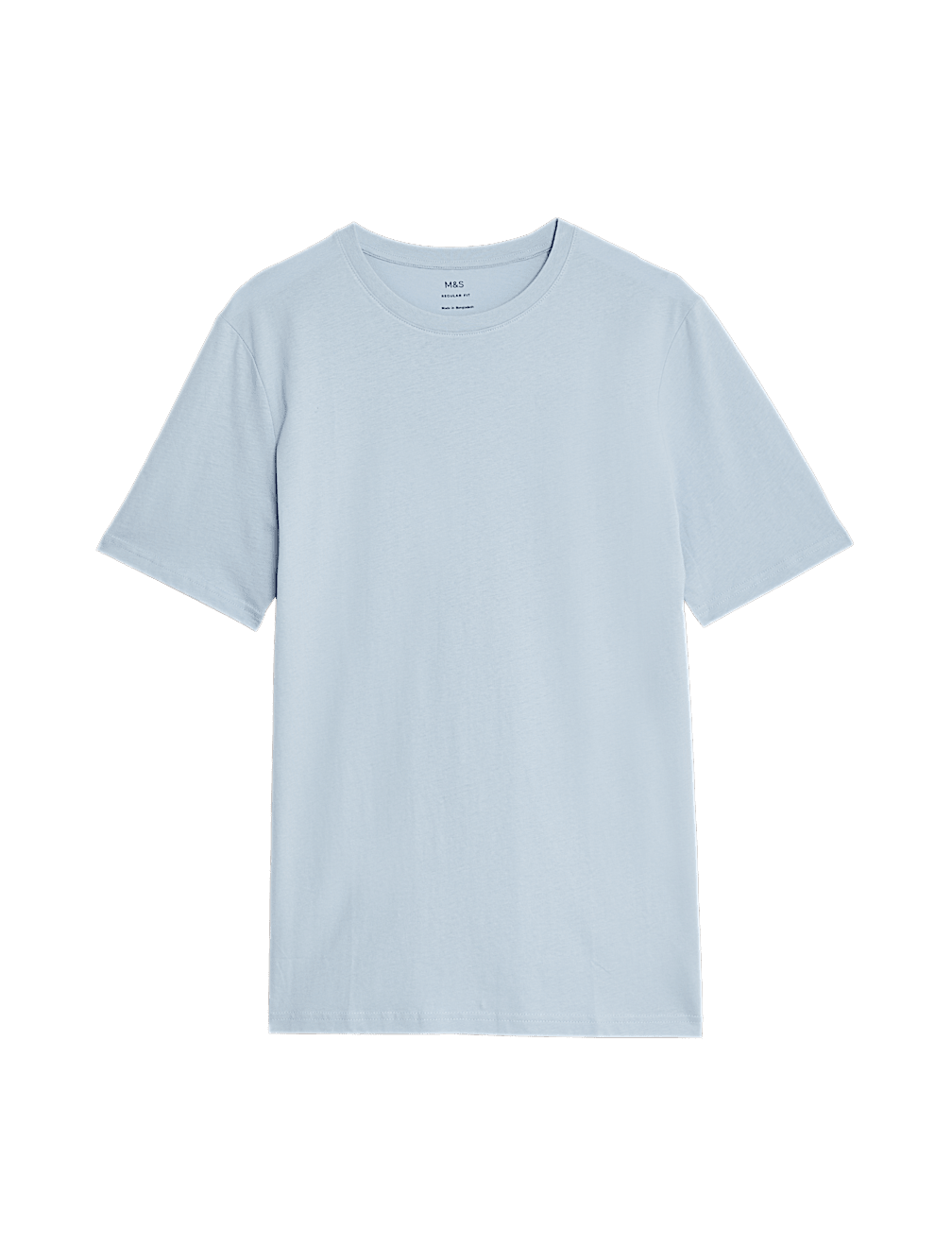 Regular Fit Pure Cotton Crew Neck T-Shirt