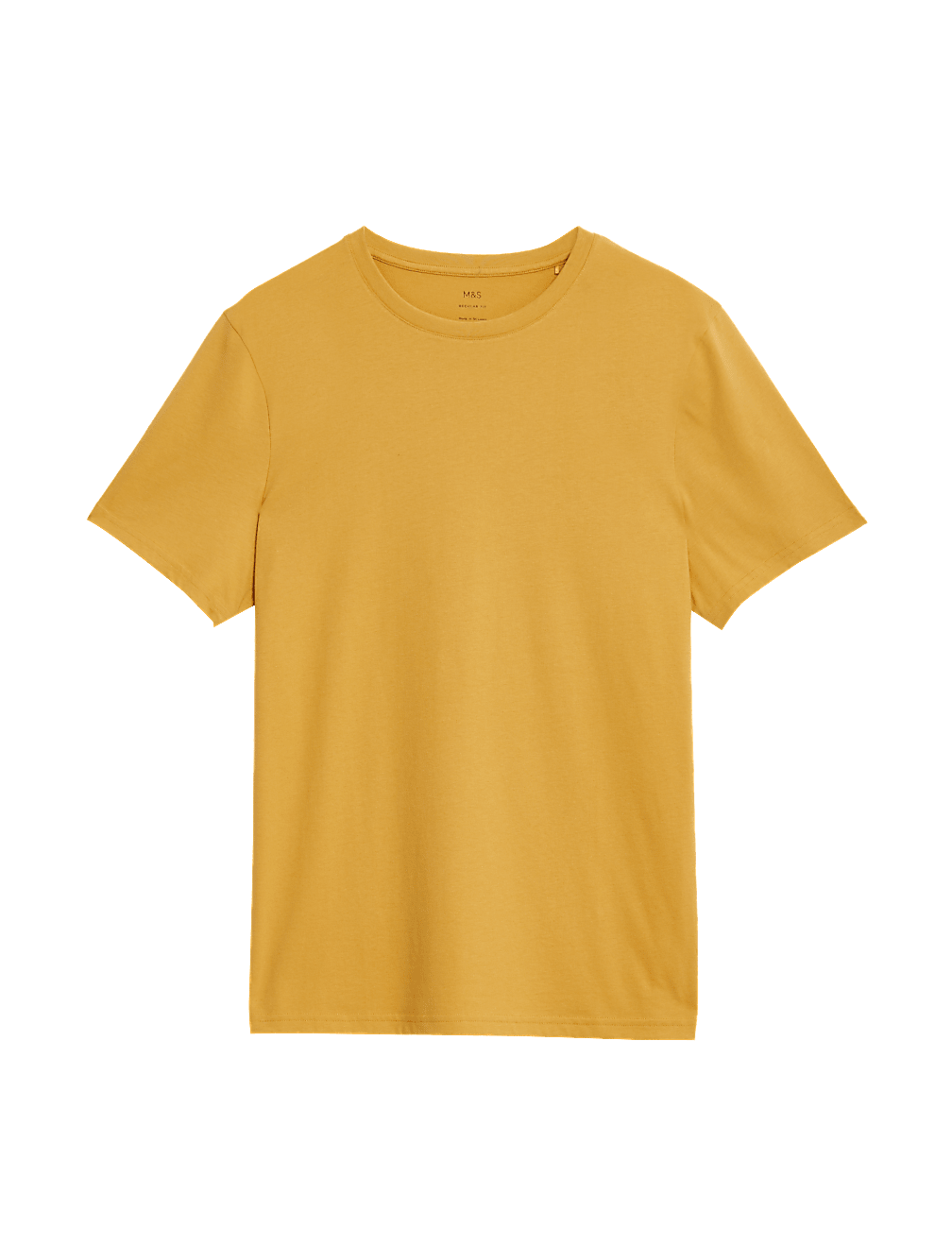 Regular Fit Pure Cotton Crew Neck T-Shirt