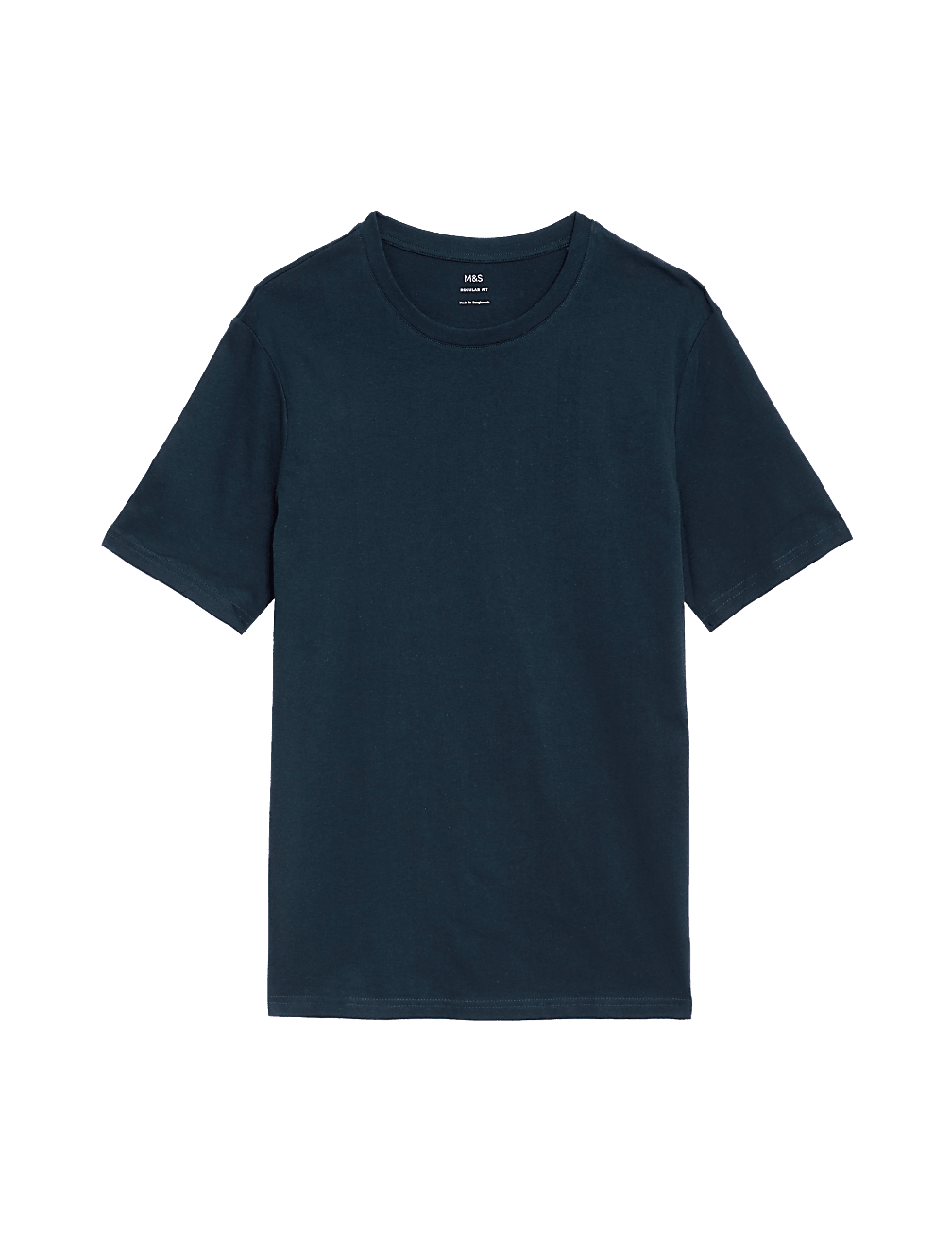 Regular Fit Pure Cotton Crew Neck T-Shirt