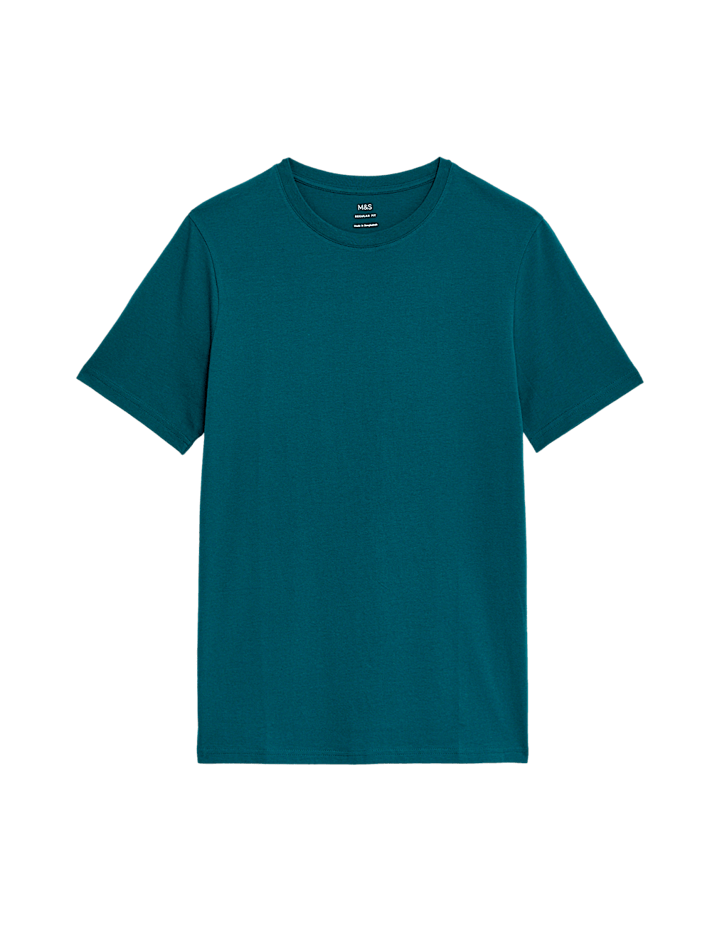 Regular Fit Pure Cotton Crew Neck T-Shirt