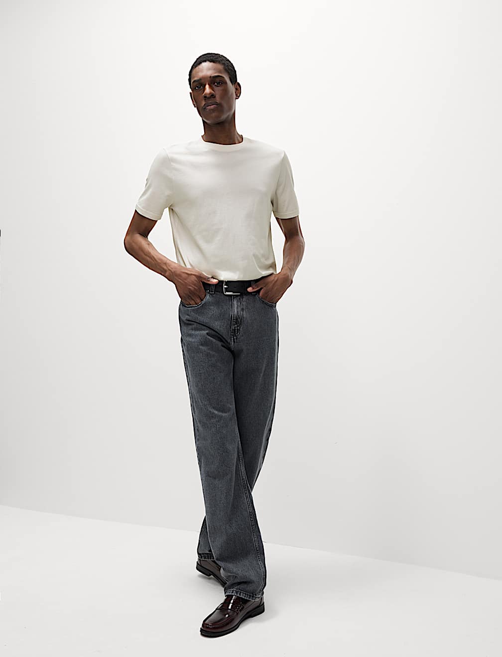 Regular Fit Pure Cotton Crew Neck T-Shirt