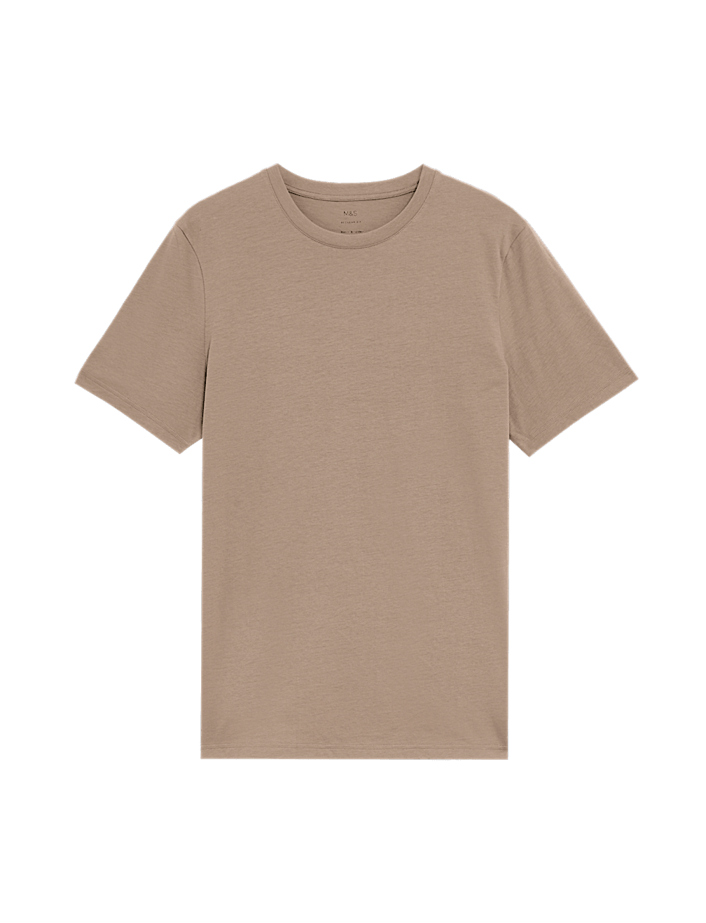 Regular Fit Pure Cotton Crew Neck T-Shirt