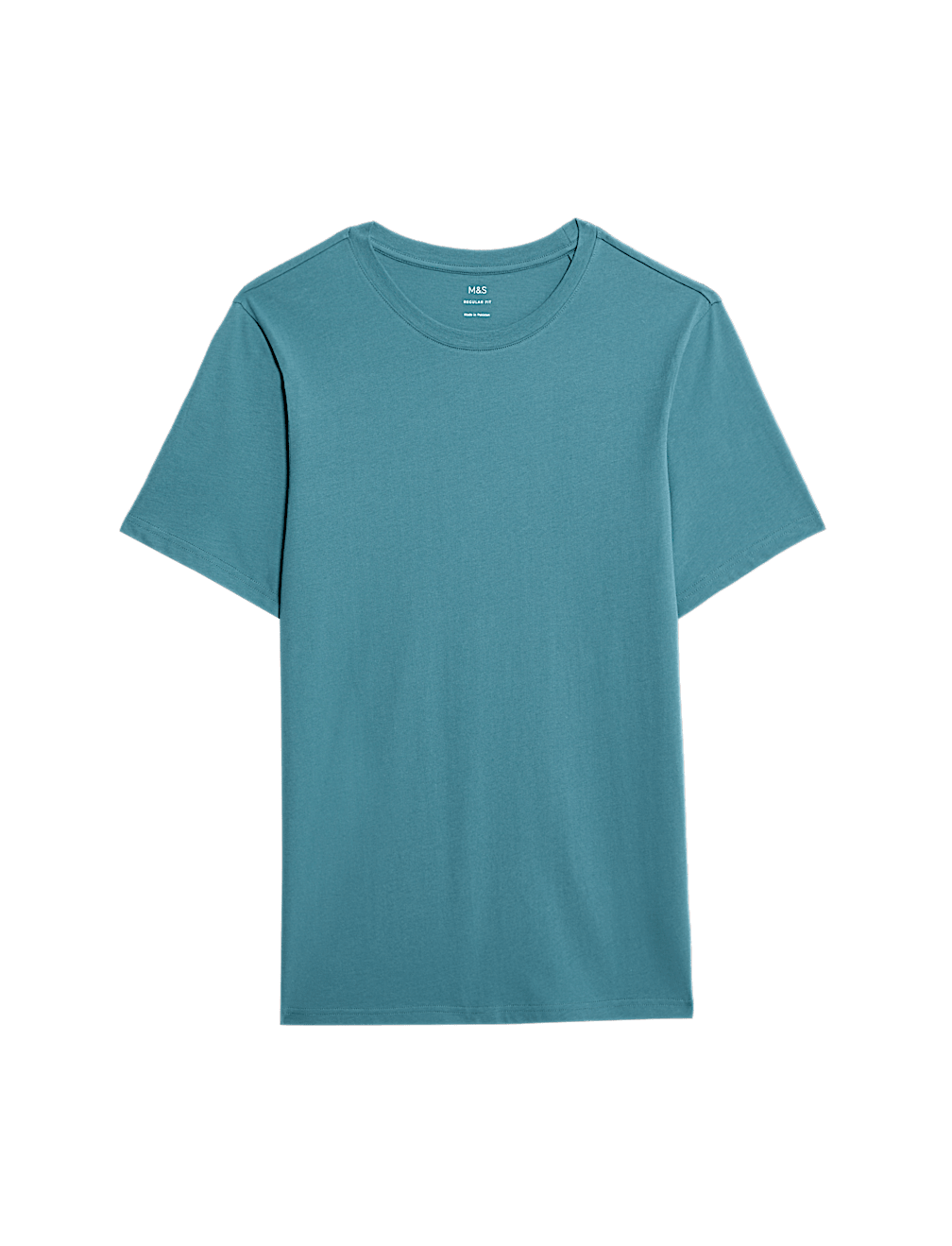 Regular Fit Pure Cotton Crew Neck T-Shirt