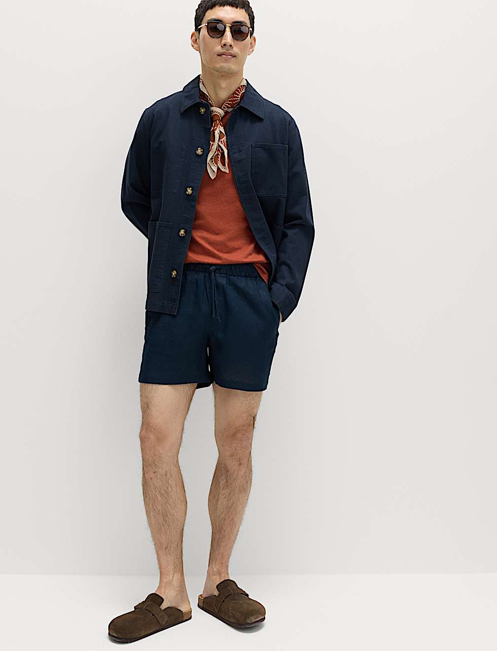 Regular Fit Pure Cotton Crew Neck T-Shirt