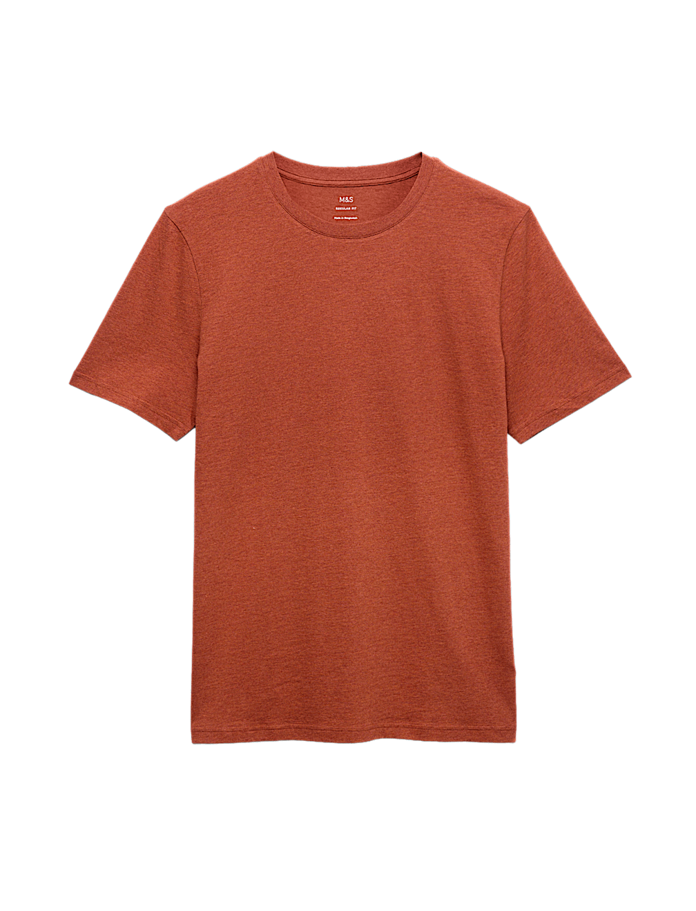 Regular Fit Pure Cotton Crew Neck T-Shirt