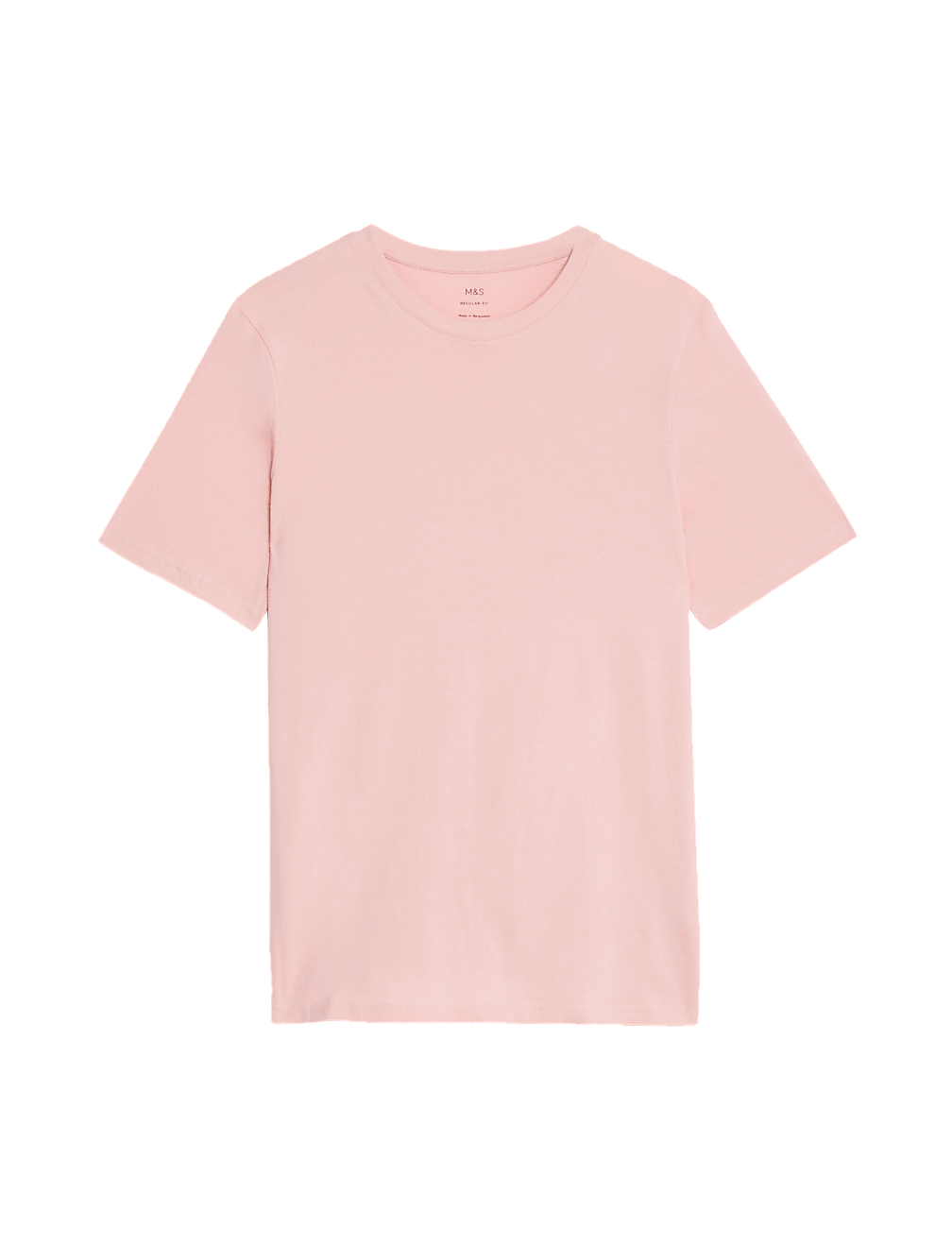 Regular Fit Pure Cotton Crew Neck T-Shirt
