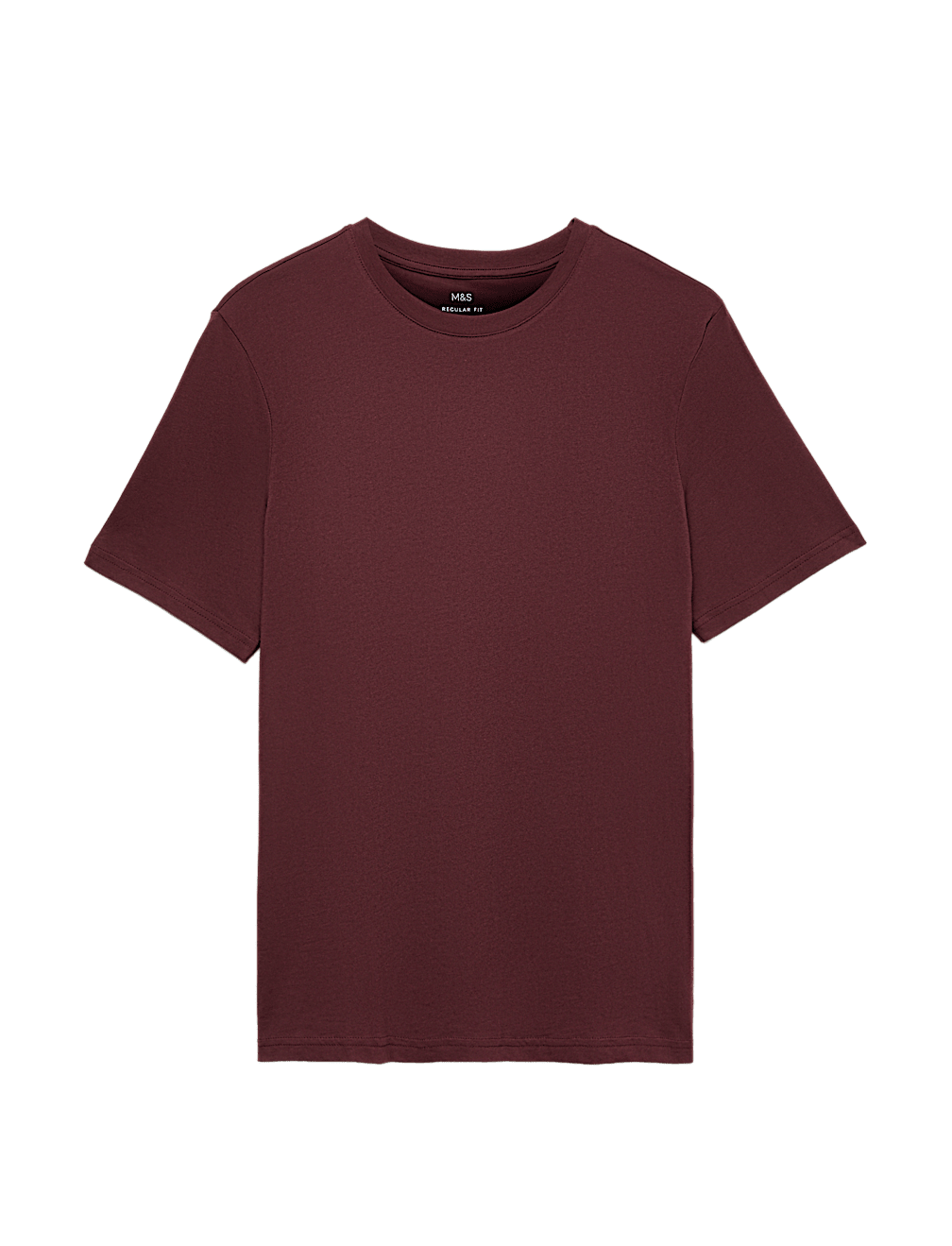 Regular Fit Pure Cotton Crew Neck T-Shirt