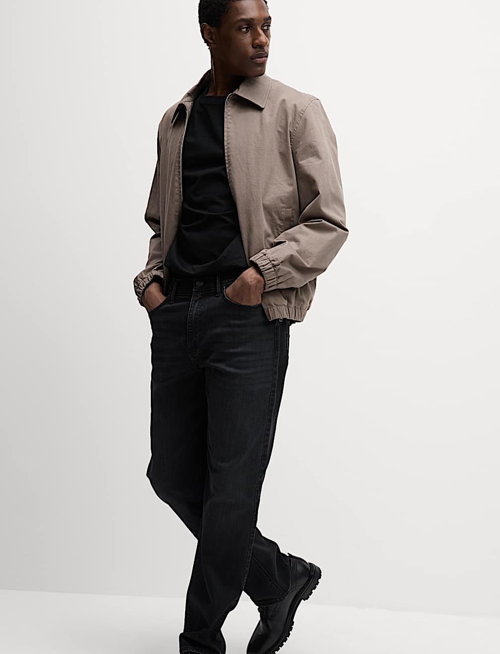 Slim Fit Pure Cotton Crew Neck T-Shirt