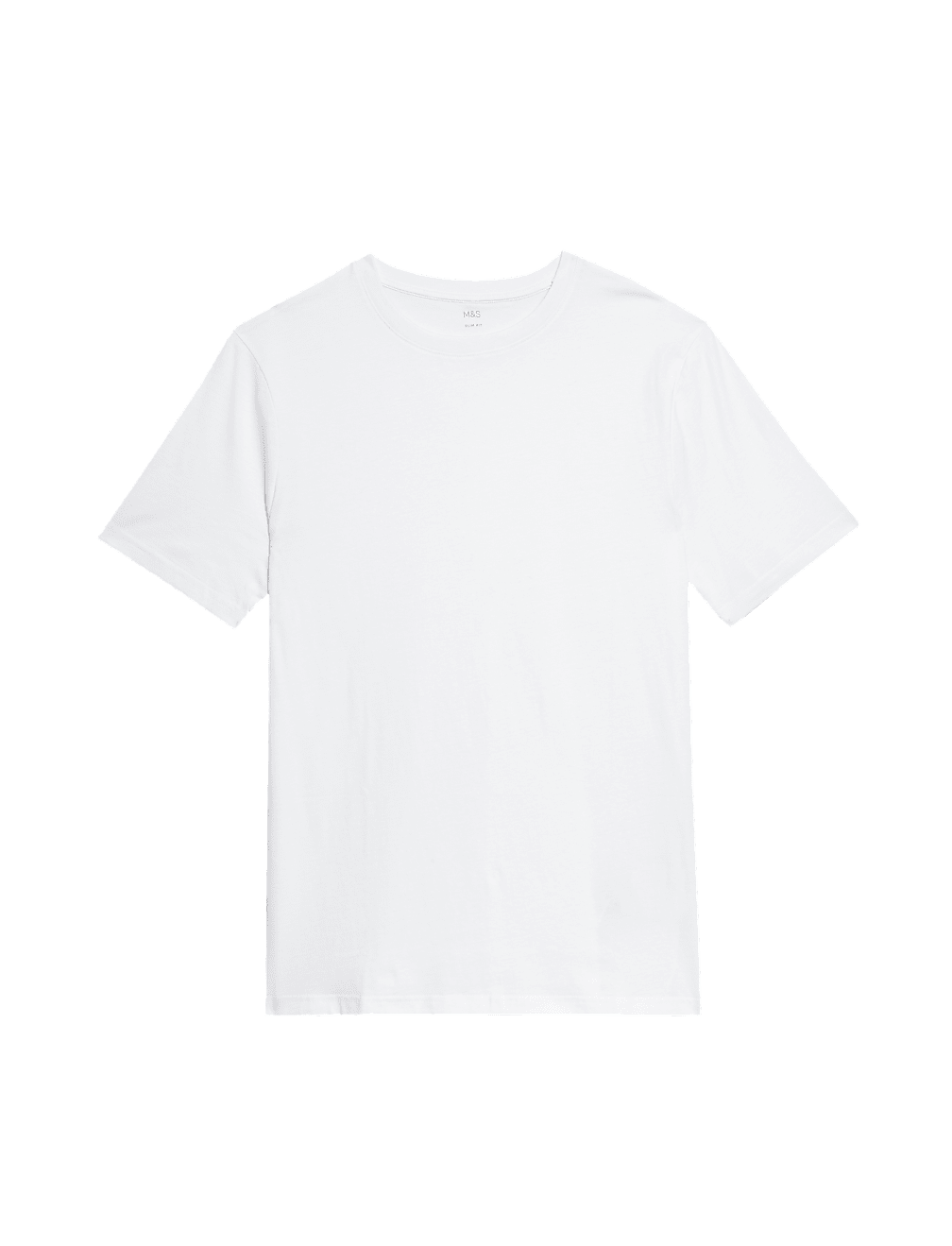 Slim Fit Pure Cotton Crew Neck T-Shirt
