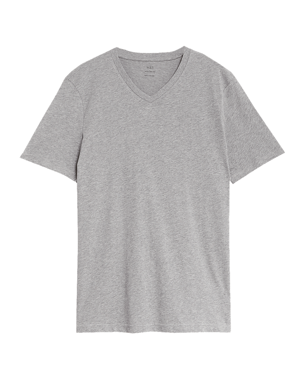 Pure Cotton V-Neck T-Shirt