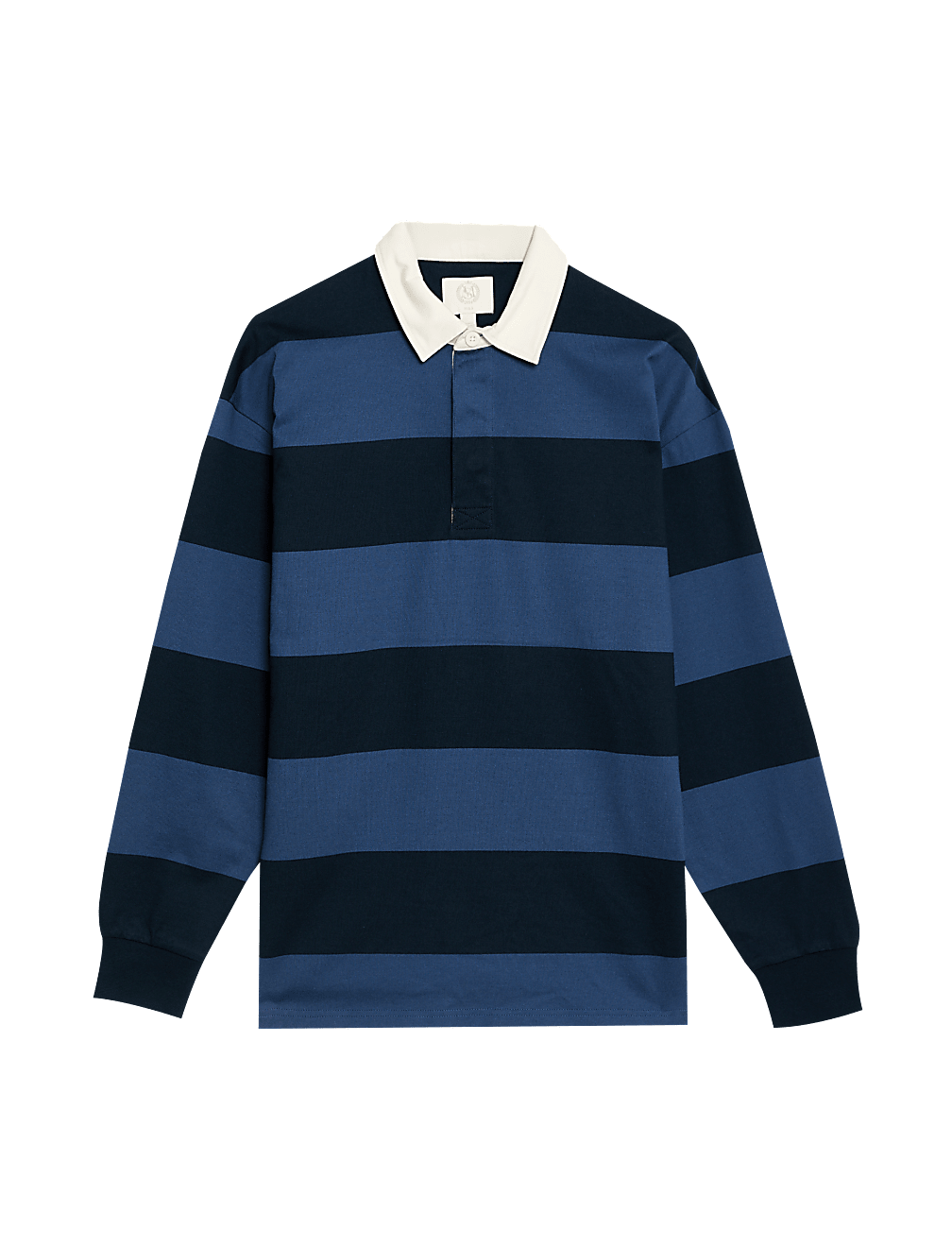 Pure Cotton Striped Rugby Shirt