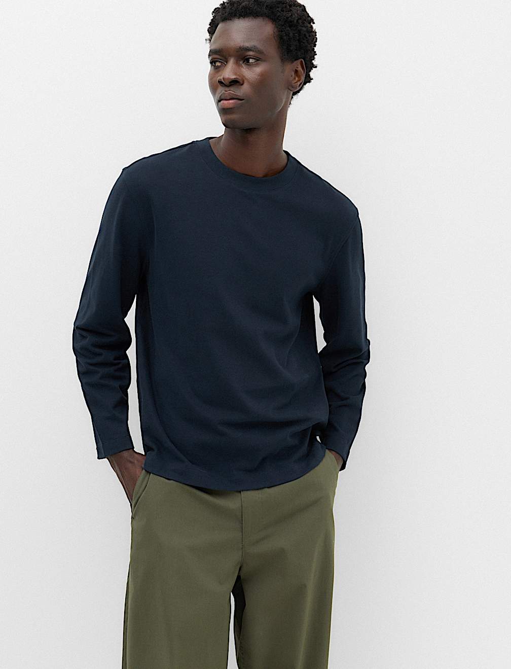 Pure Cotton Soft Touch Long Sleeve T-Shirt