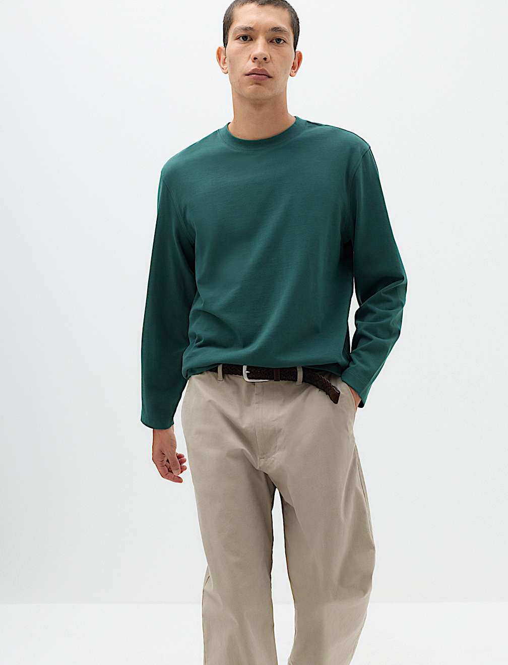 Pure Cotton Soft Touch Long Sleeve T-Shirt