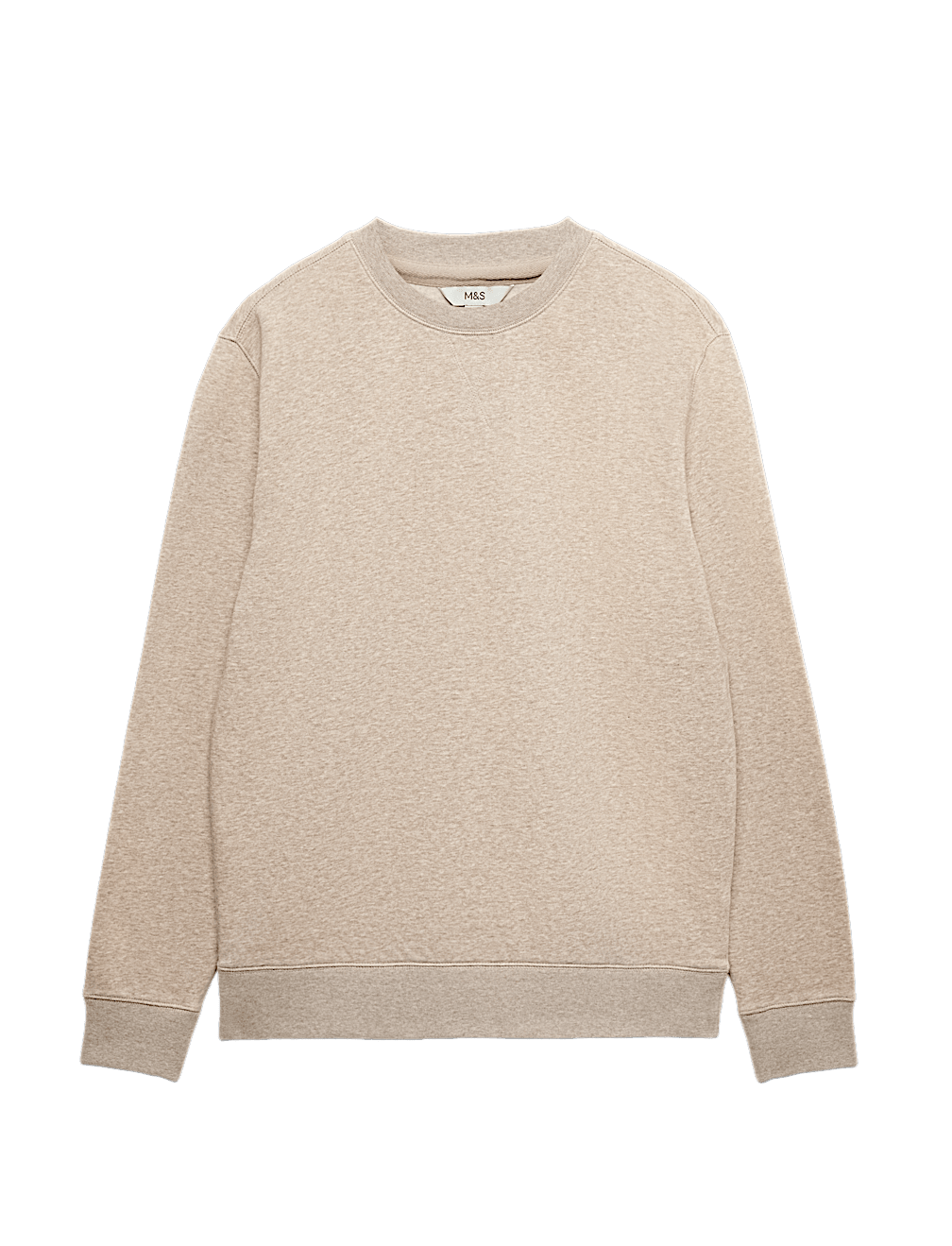Cotton Rich Brushback Sweatshirt