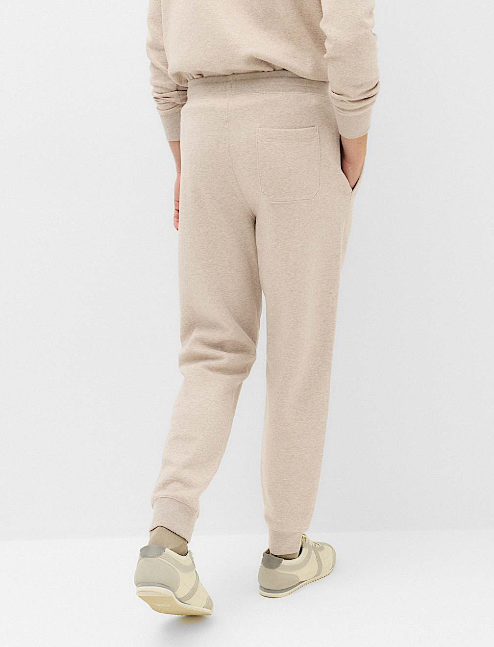 Cotton Rich Brushback Cuffed Joggers