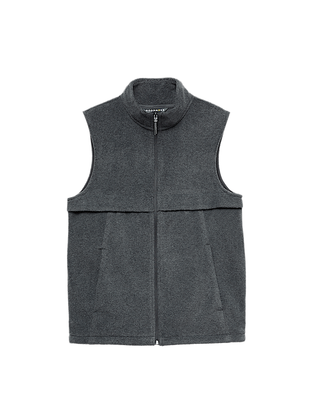 Micro Fleece Zip Up Funnel Neck Gilet