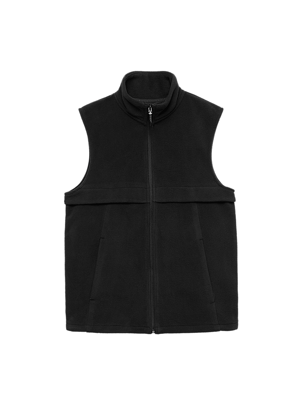Micro Fleece Zip Up Funnel Neck Gilet