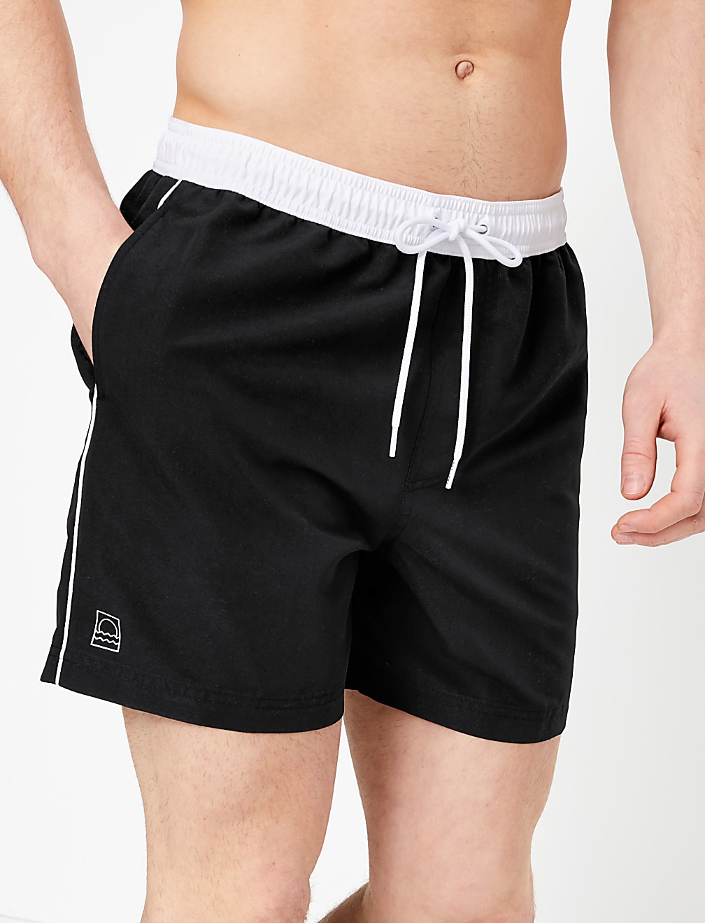Contrast Swim Shorts
