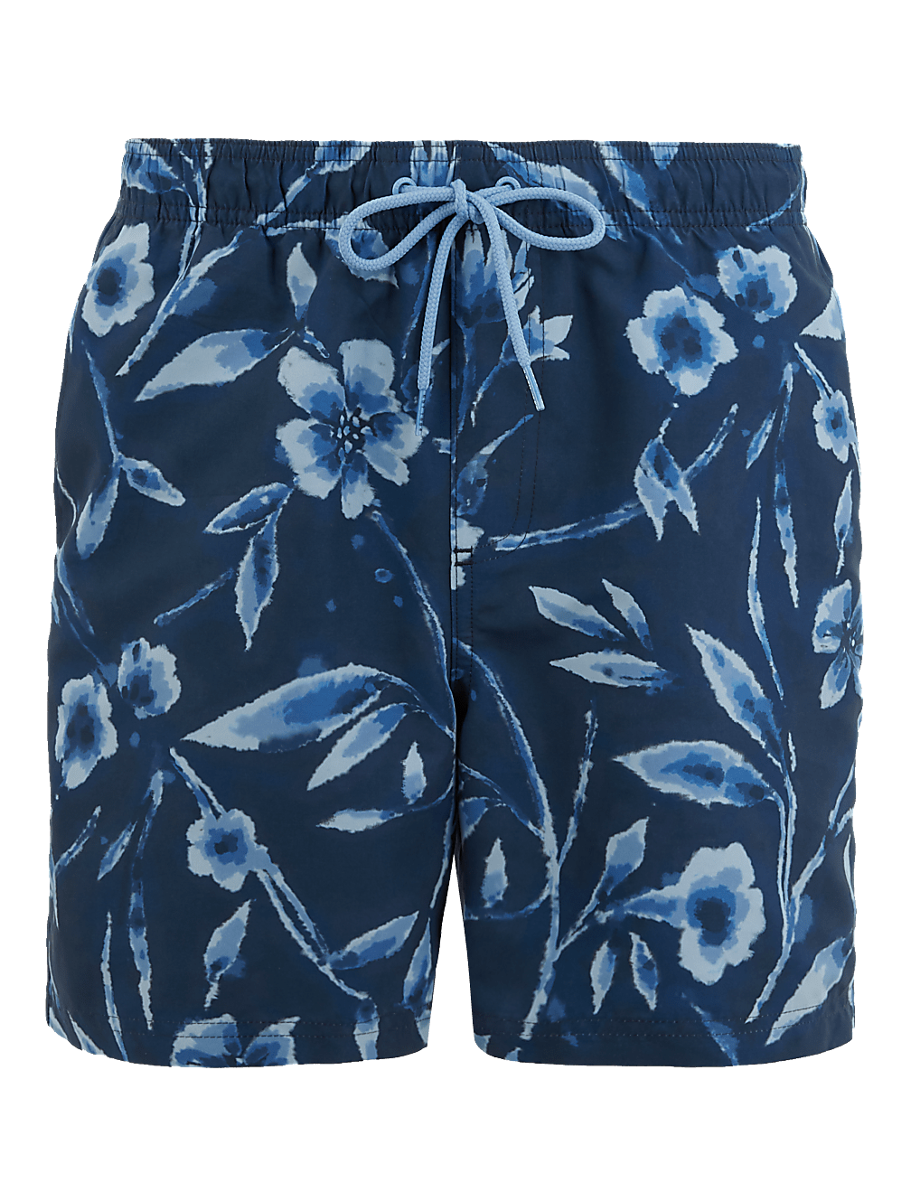 Quick Dry Floral Print Swim Shorts
