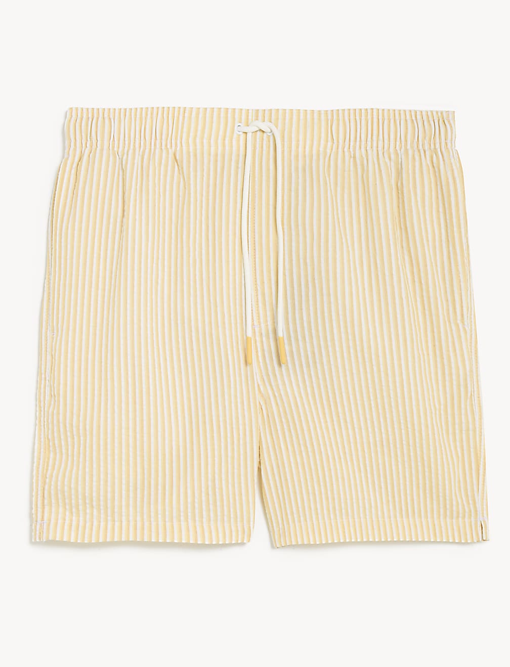 Quick Dry Striped Seersucker Swim Shorts