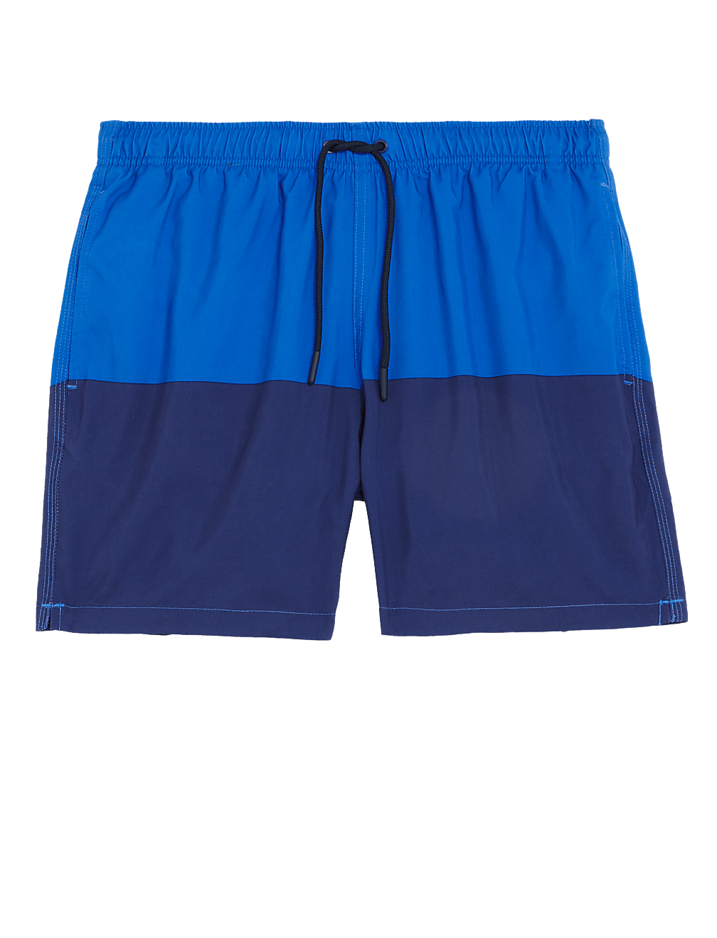 Quick Dry Colour Block Swim Shorts
