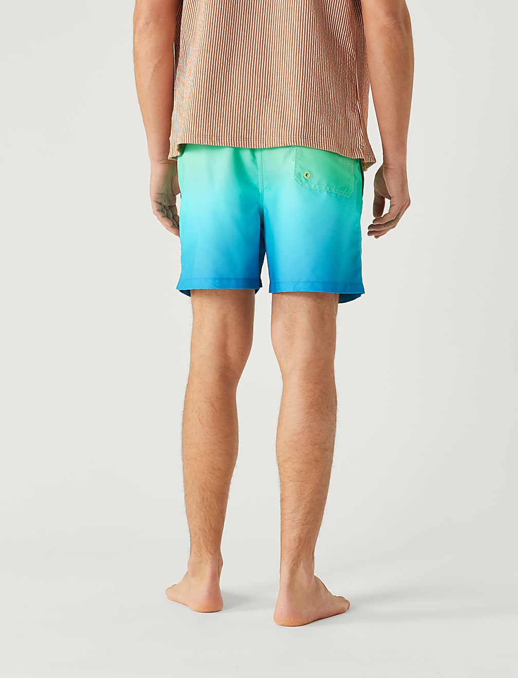 Quick Dry Ombre Swim Shorts