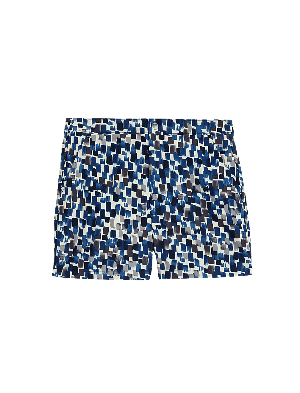 Quick Dry Abstract Print Swim Shorts