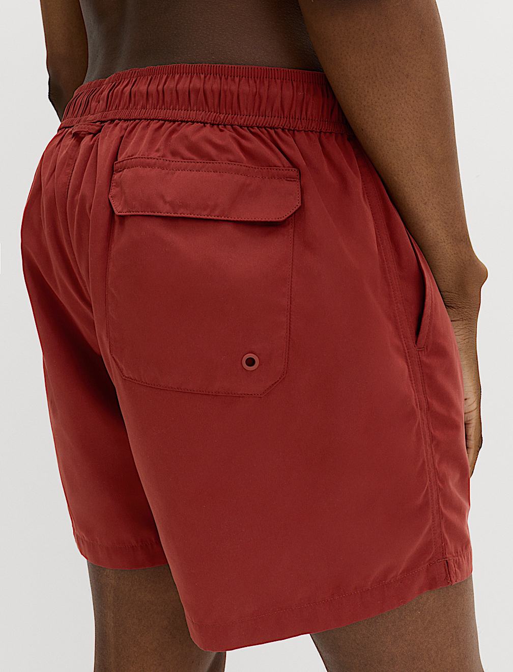 Quick Dry Plain Swim Shorts