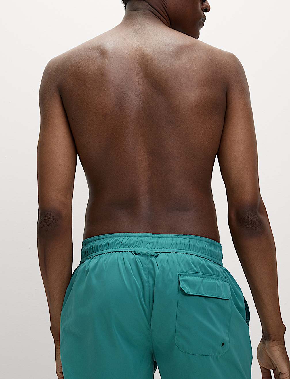 Quick Dry Plain Swim Shorts