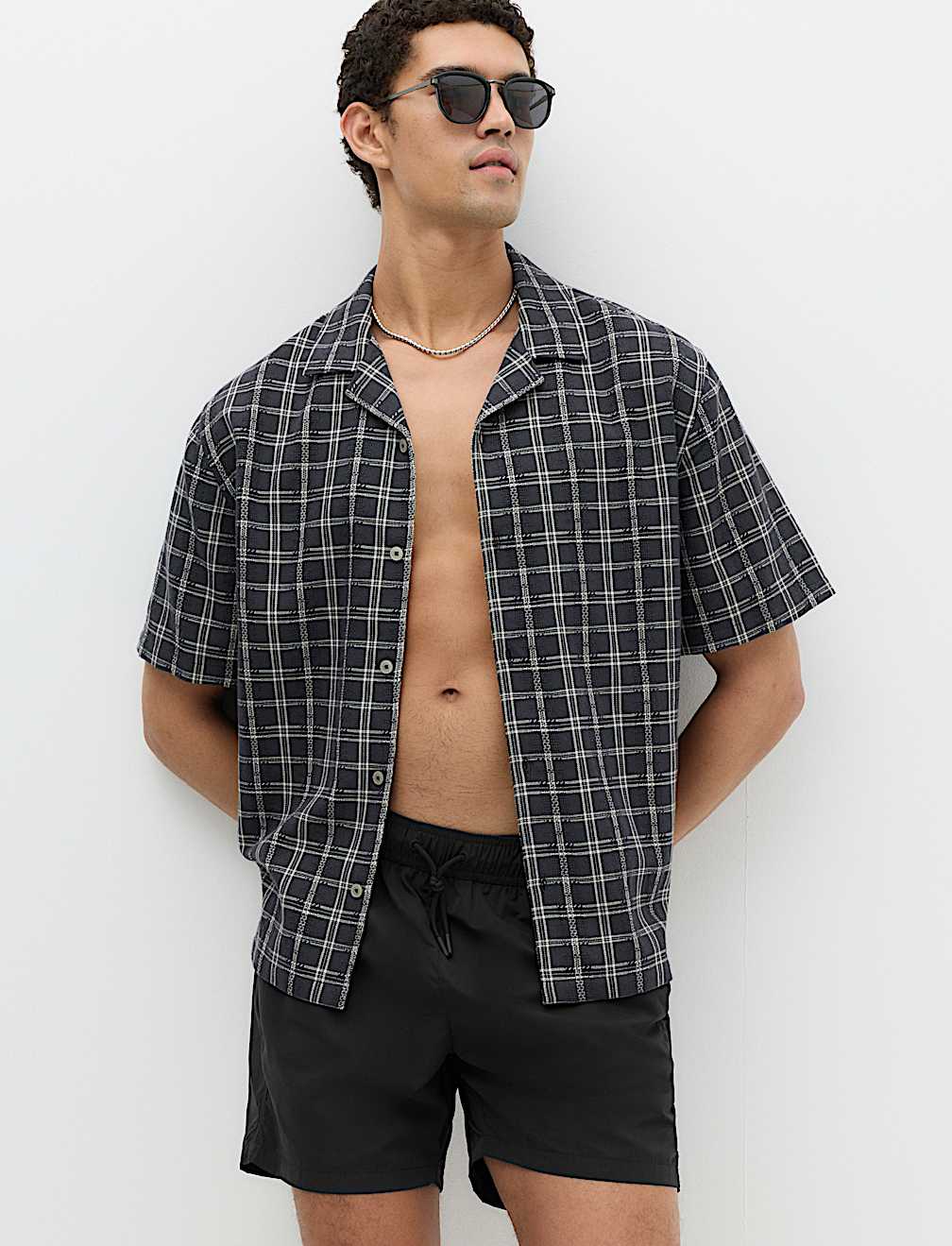 Quick Dry Plain Swim Shorts