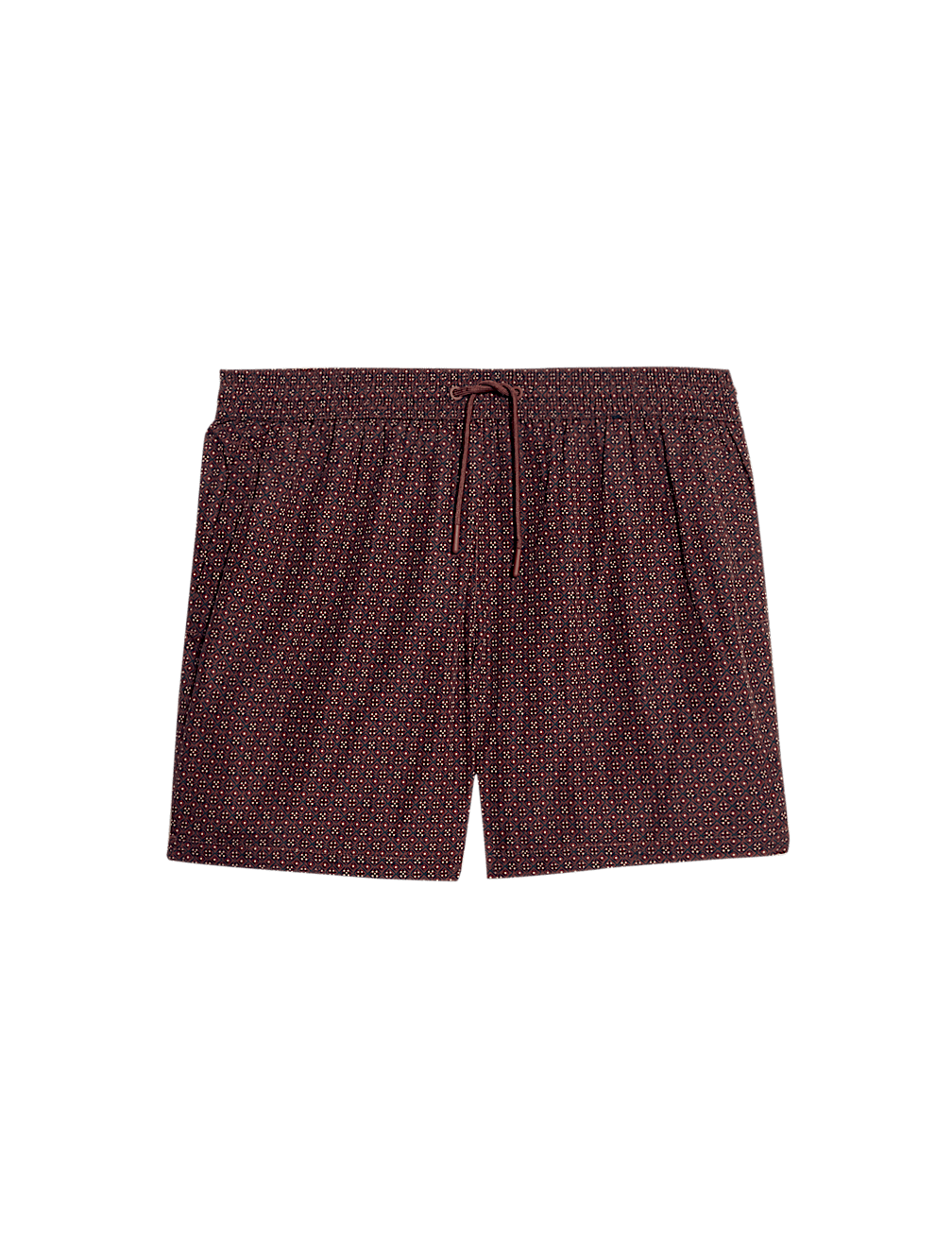 Quick Dry Geometric Print Swim Shorts