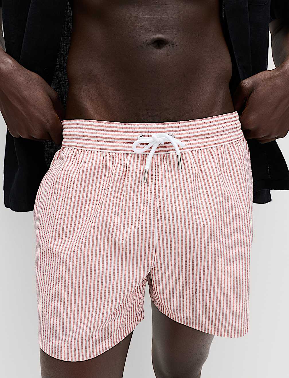 Seersucker Swim Shorts
