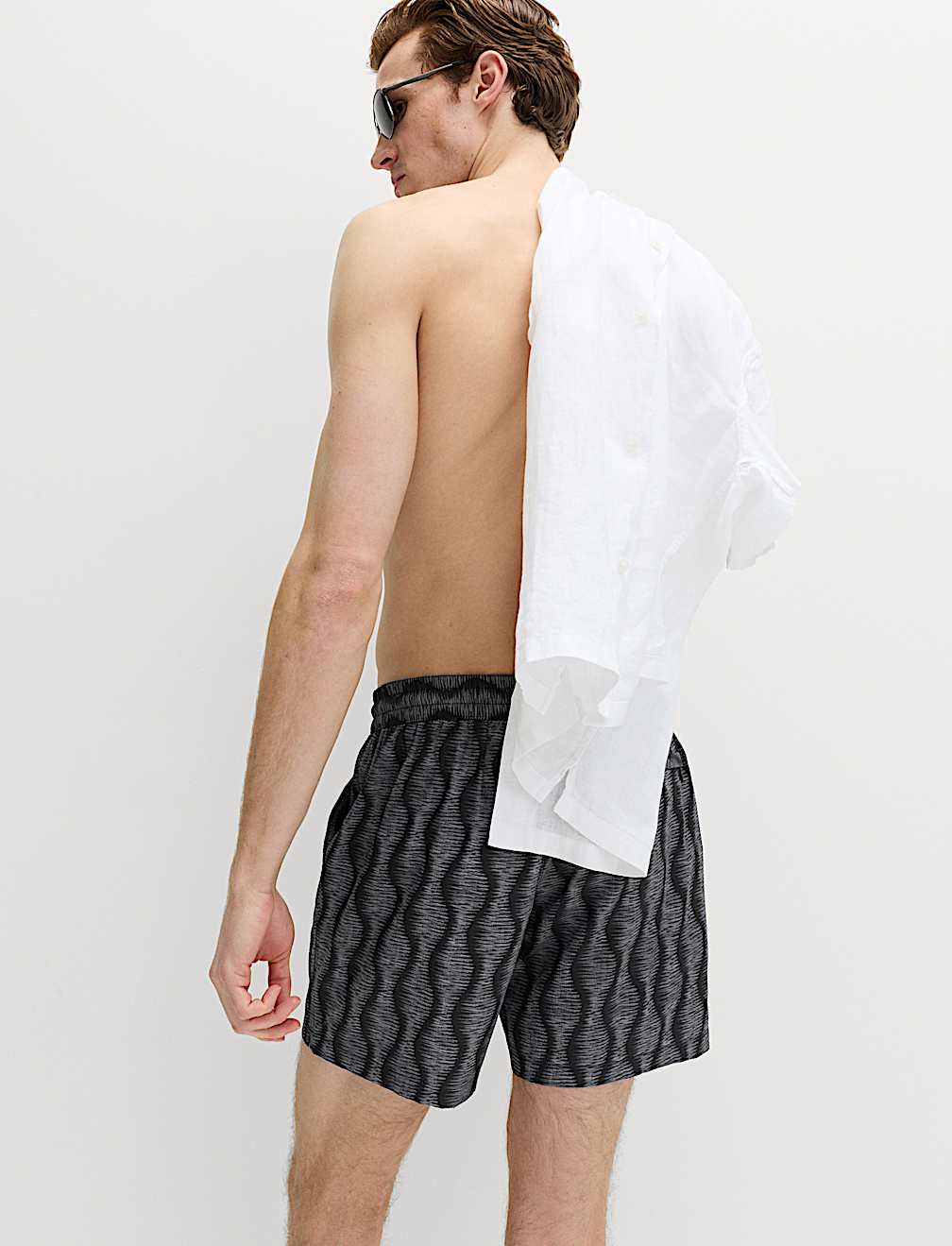 Quick Dry Printed Swim Shorts