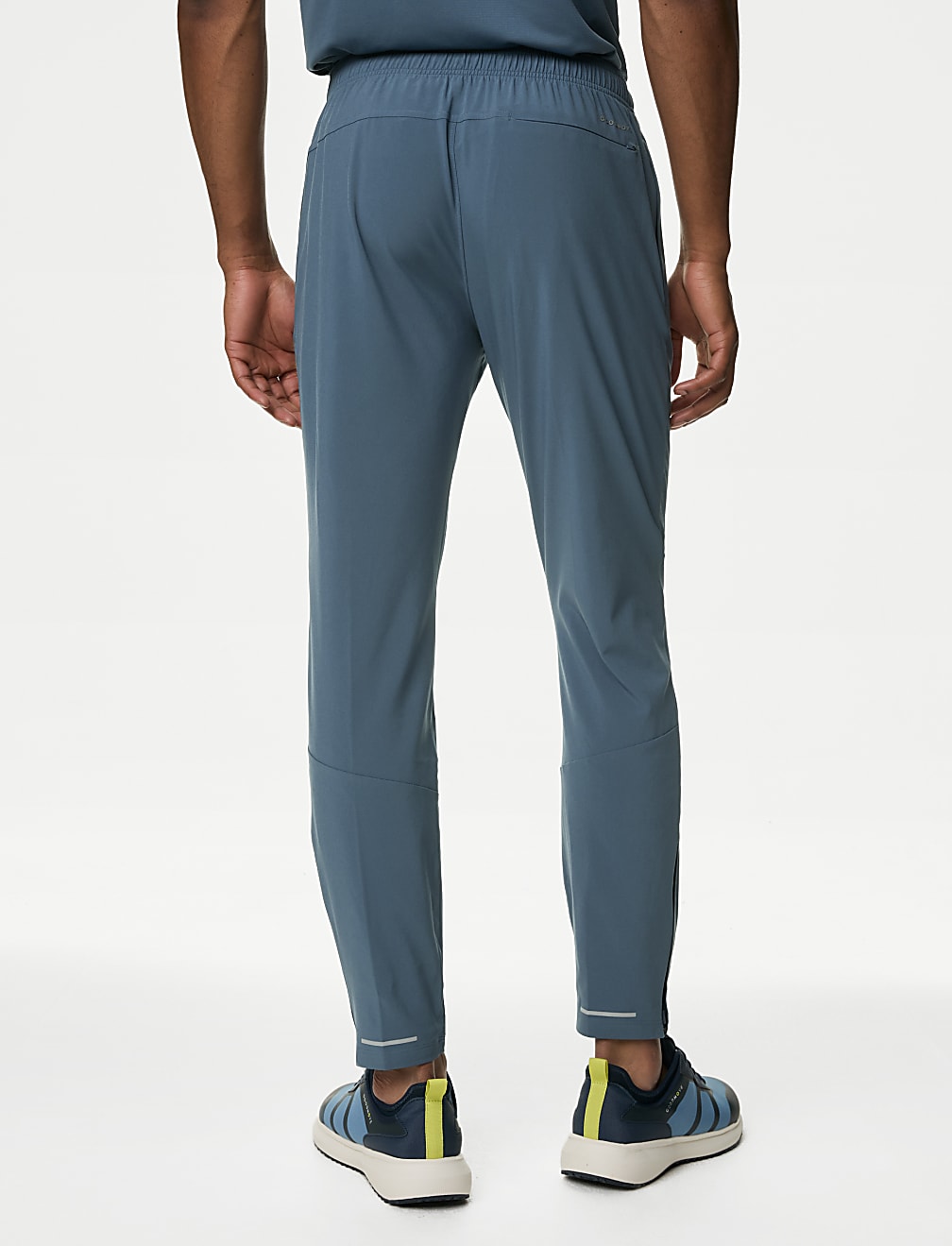 Stretch Drawstring Zip Pocket Joggers