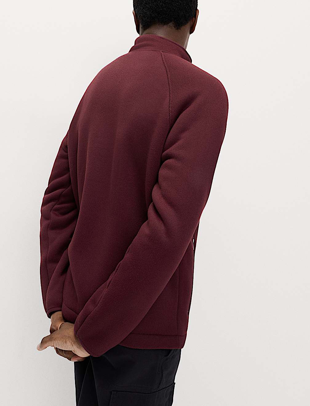 Zip Up Funnel Neck Fleece