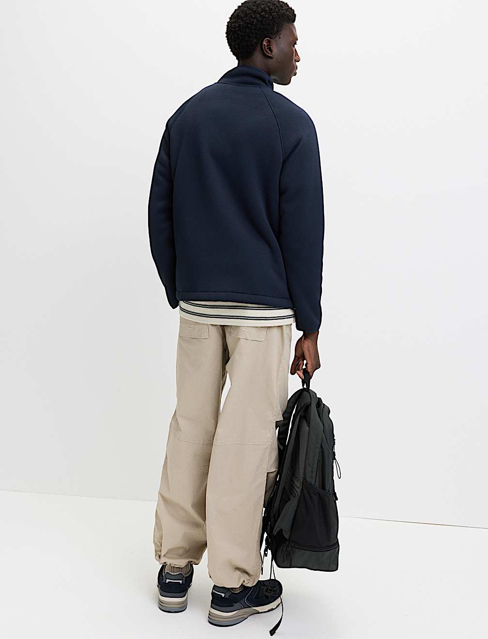 Zip Up Funnel Neck Fleece