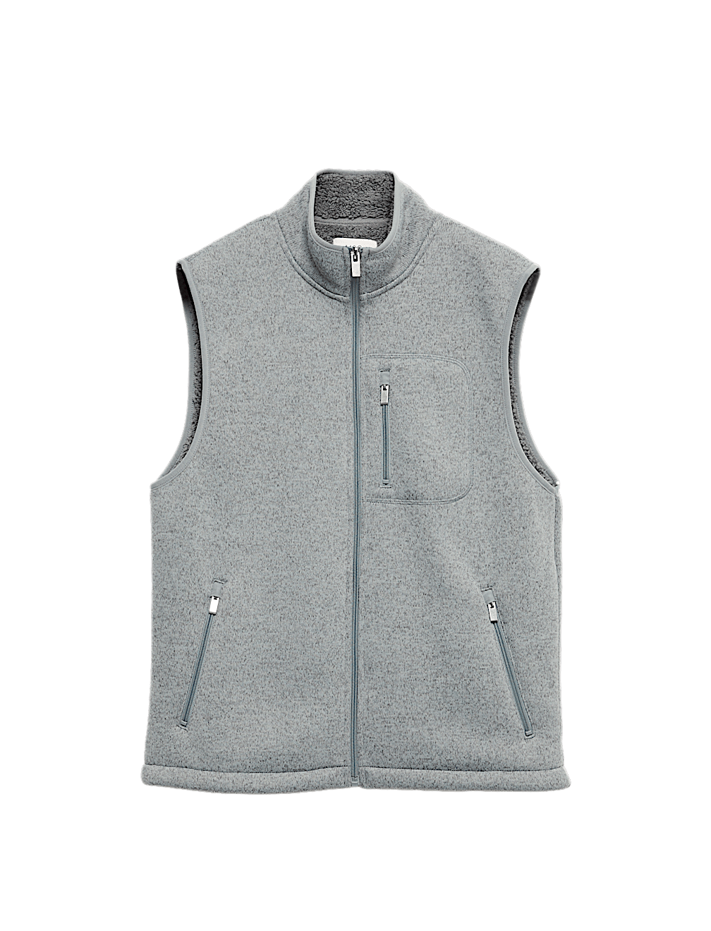 Fleece Lined Funnel Neck Gilet