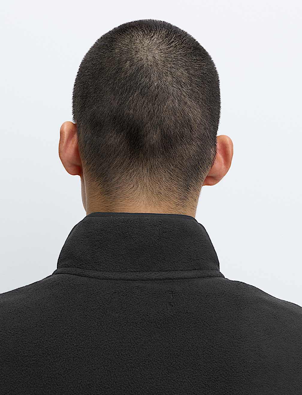 Funnel Neck Zip Up Micro Fleece Jacket