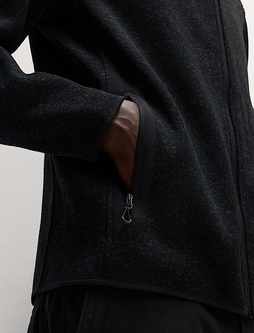 Tech Lightweight Knit Mix Hood