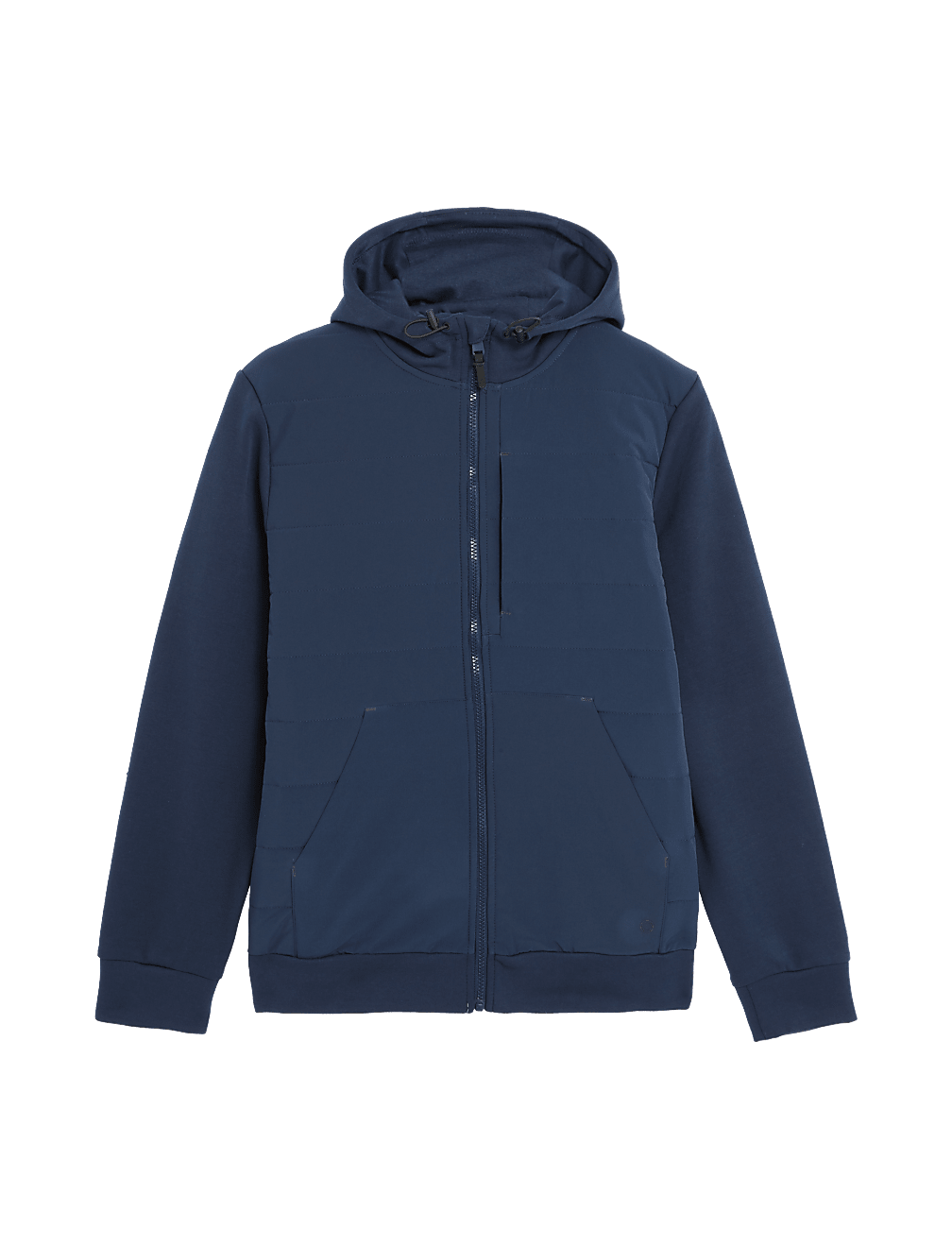 Go Easy Quilted Hoodie