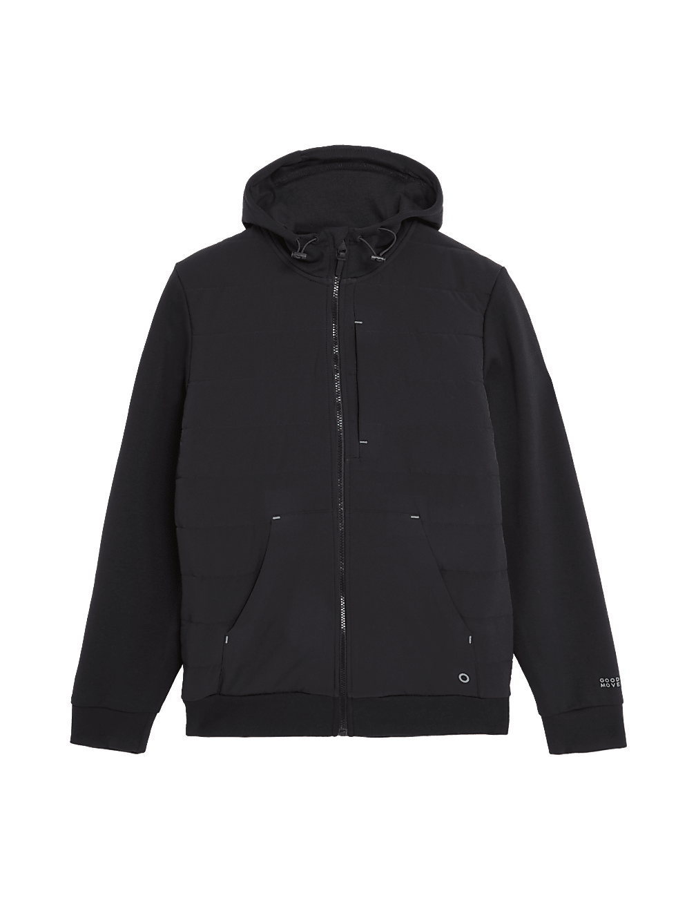 Go Easy Quilted Hoodie