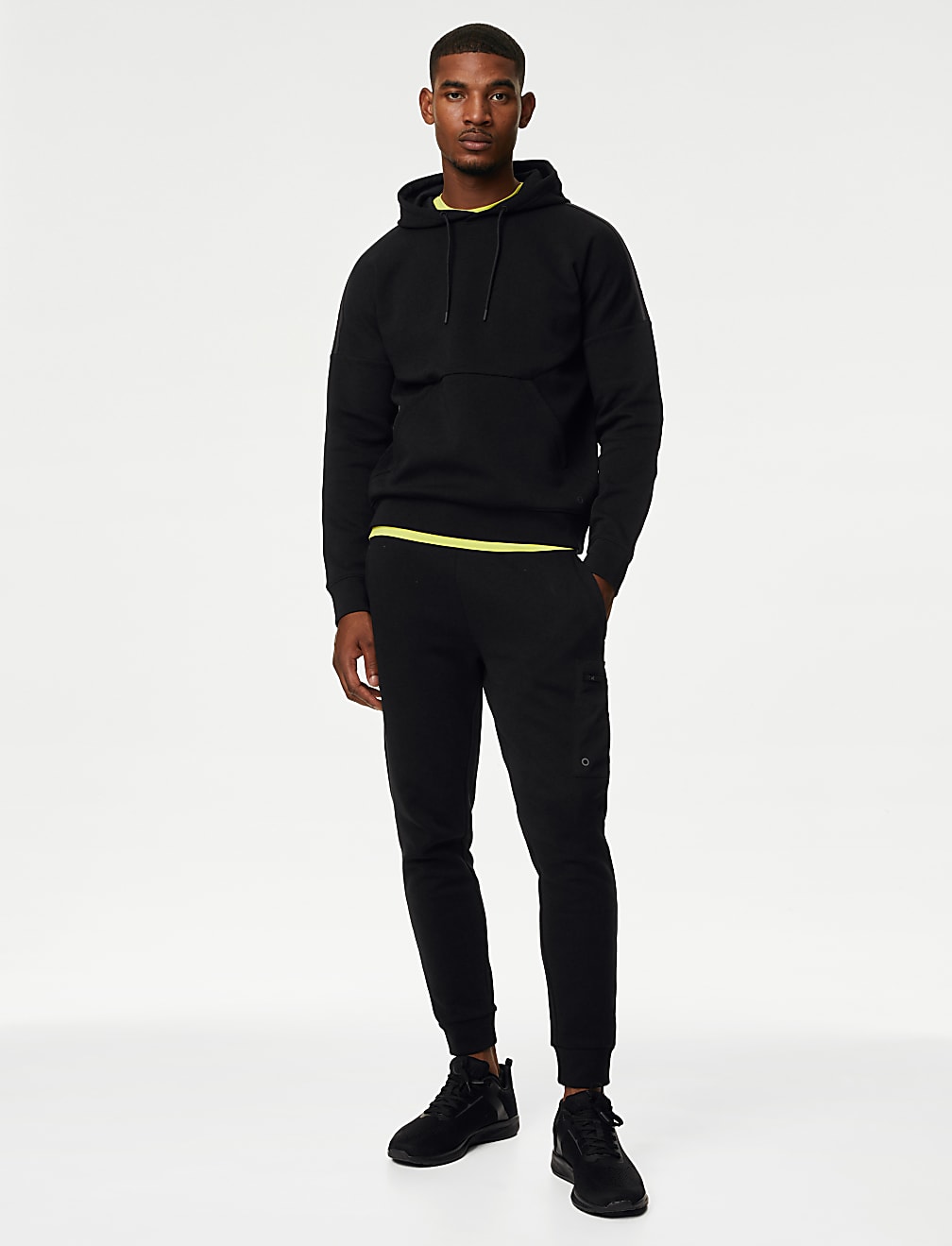 Cotton Rich Long Sleeve Hoodie