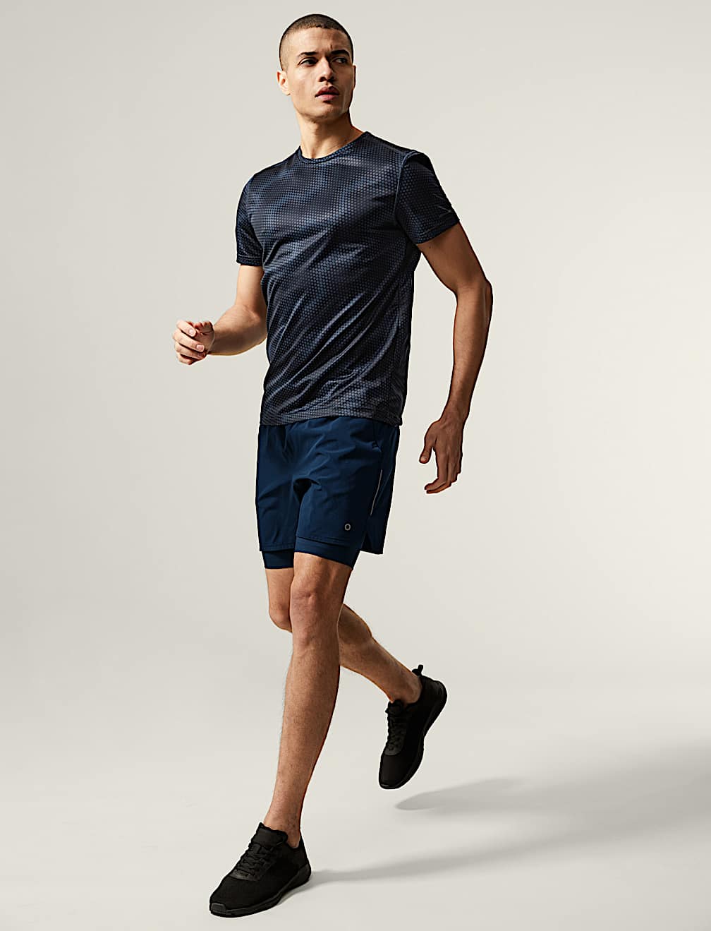 Double Layer Training Shorts