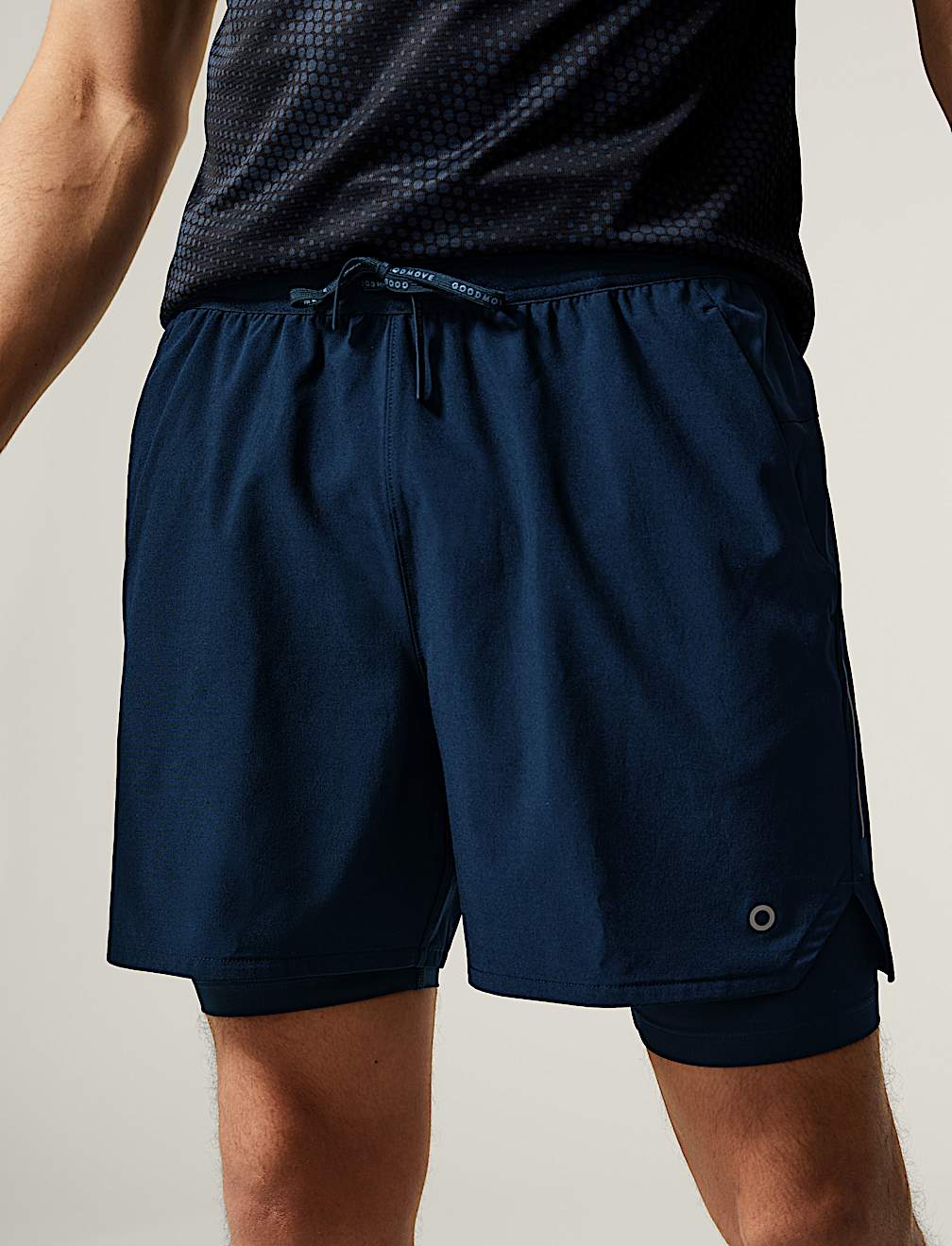 Double Layer Training Shorts