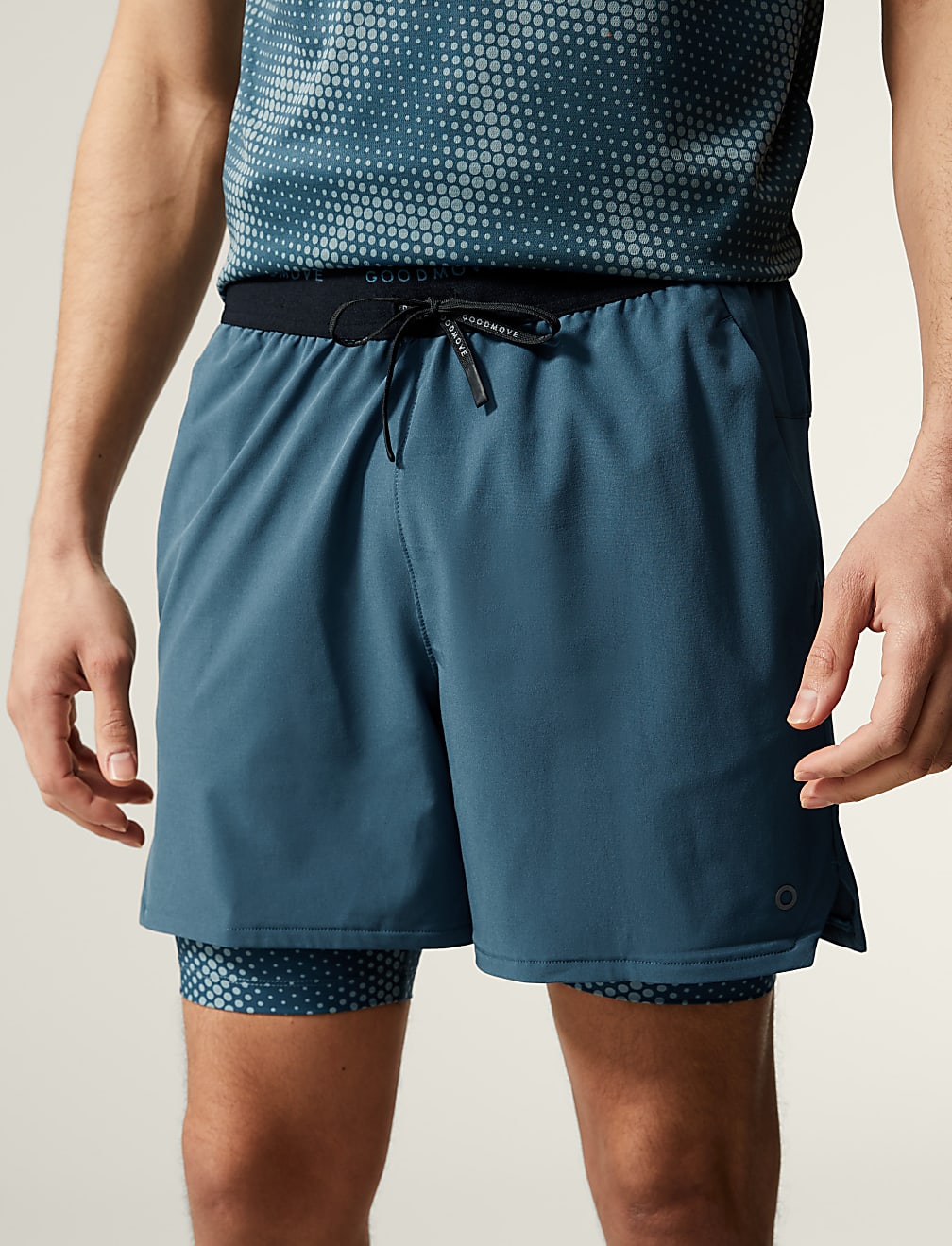 Double Layer Training Shorts