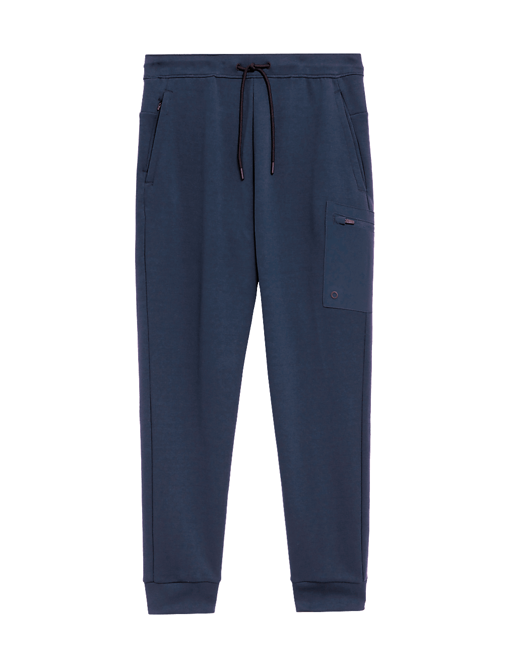 Cuffed Zip Pocket Sports Joggers