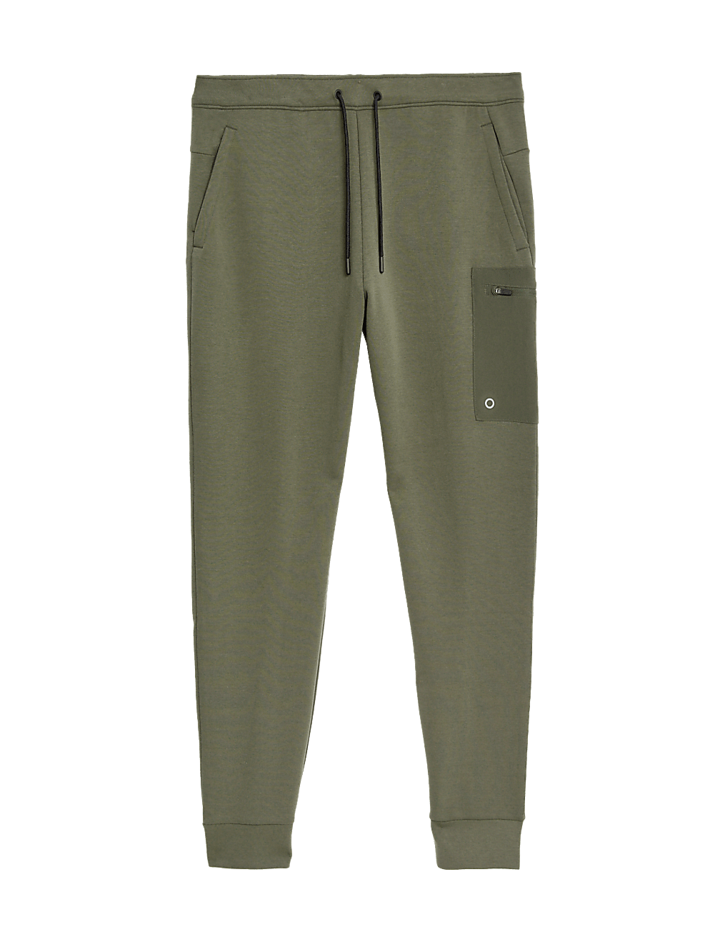 Cuffed Zip Pocket Sports Joggers